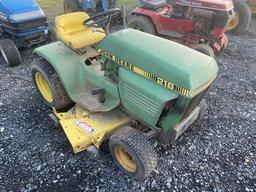 John Deere 216 with Mower Deck