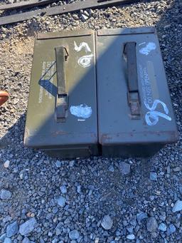 2 Metal Boxes