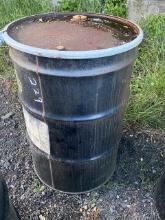 55 Gallon Metal Barrel