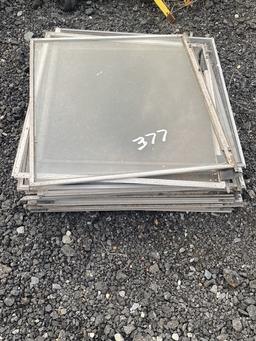Antique Sliding Glass and Screens