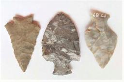 Three Ohio Flints.