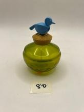 Her prettiness bird bath Avon bottle