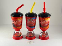 Cars plastic cups