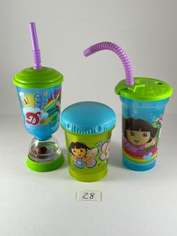 Dora plastic cups