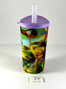 Golden Blooms hologram cup