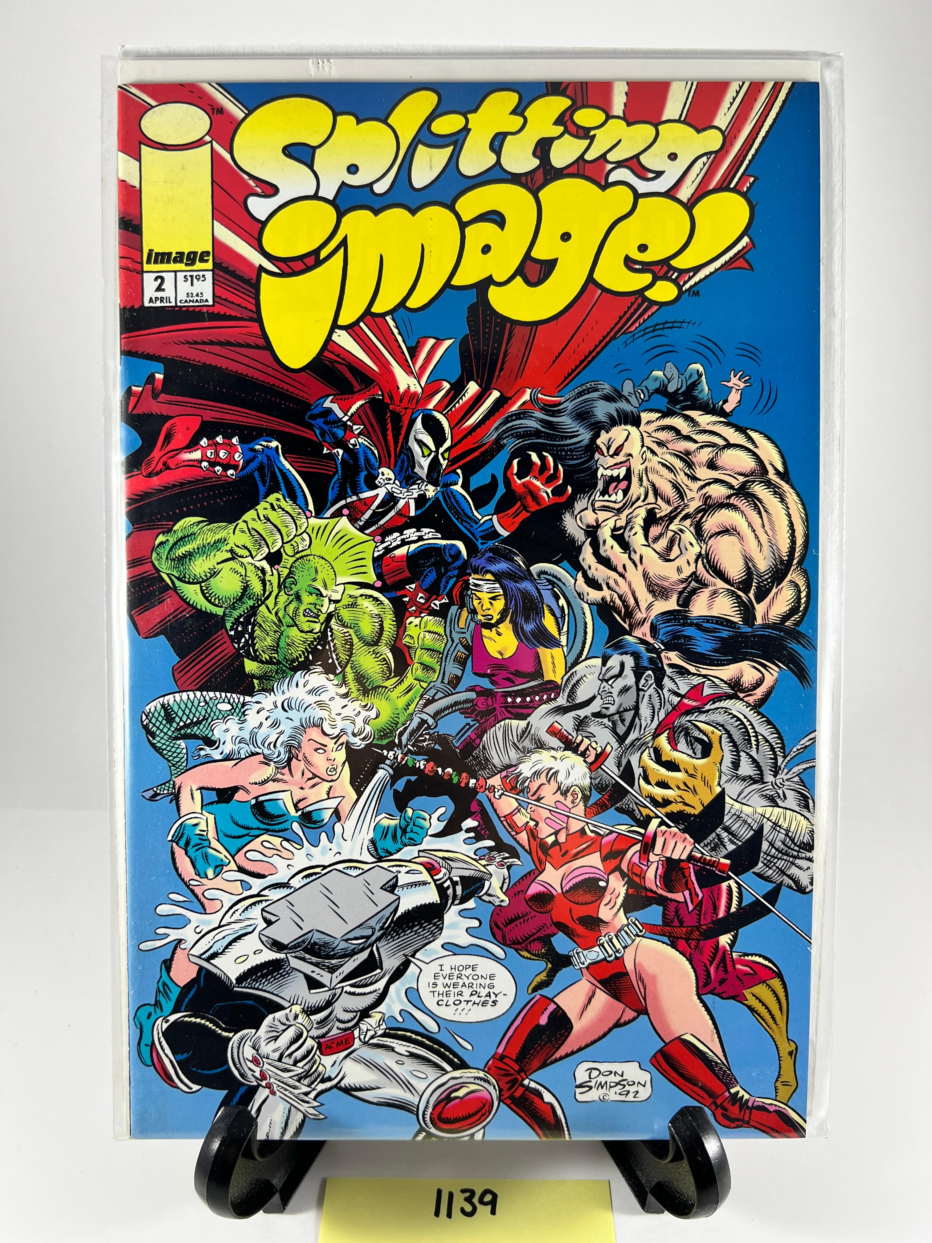 Splitting Image Comic Issue #2 April 1993  Image Comics