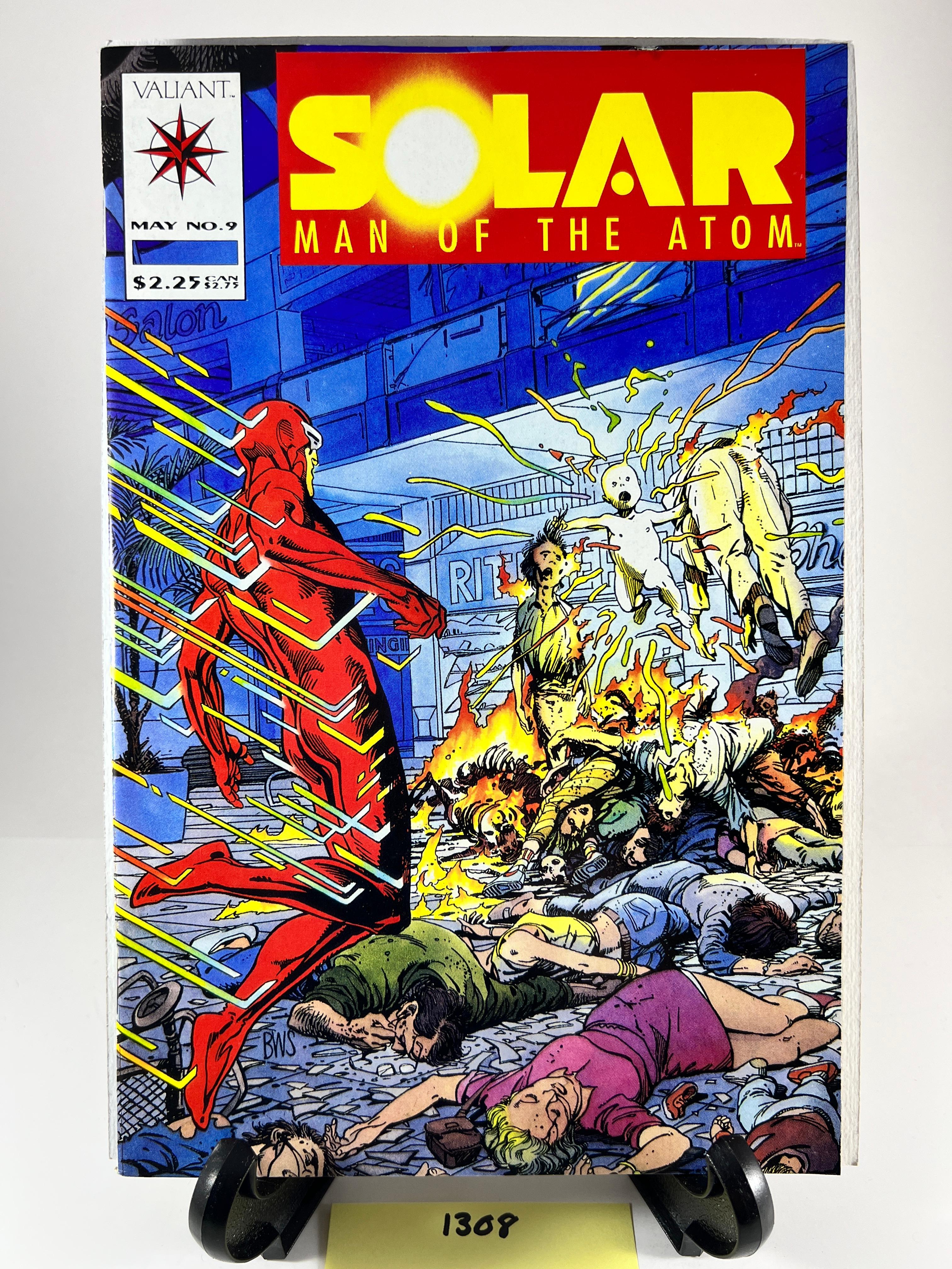 Solar: Man of the Atom #9  Valiant Comics May 1992