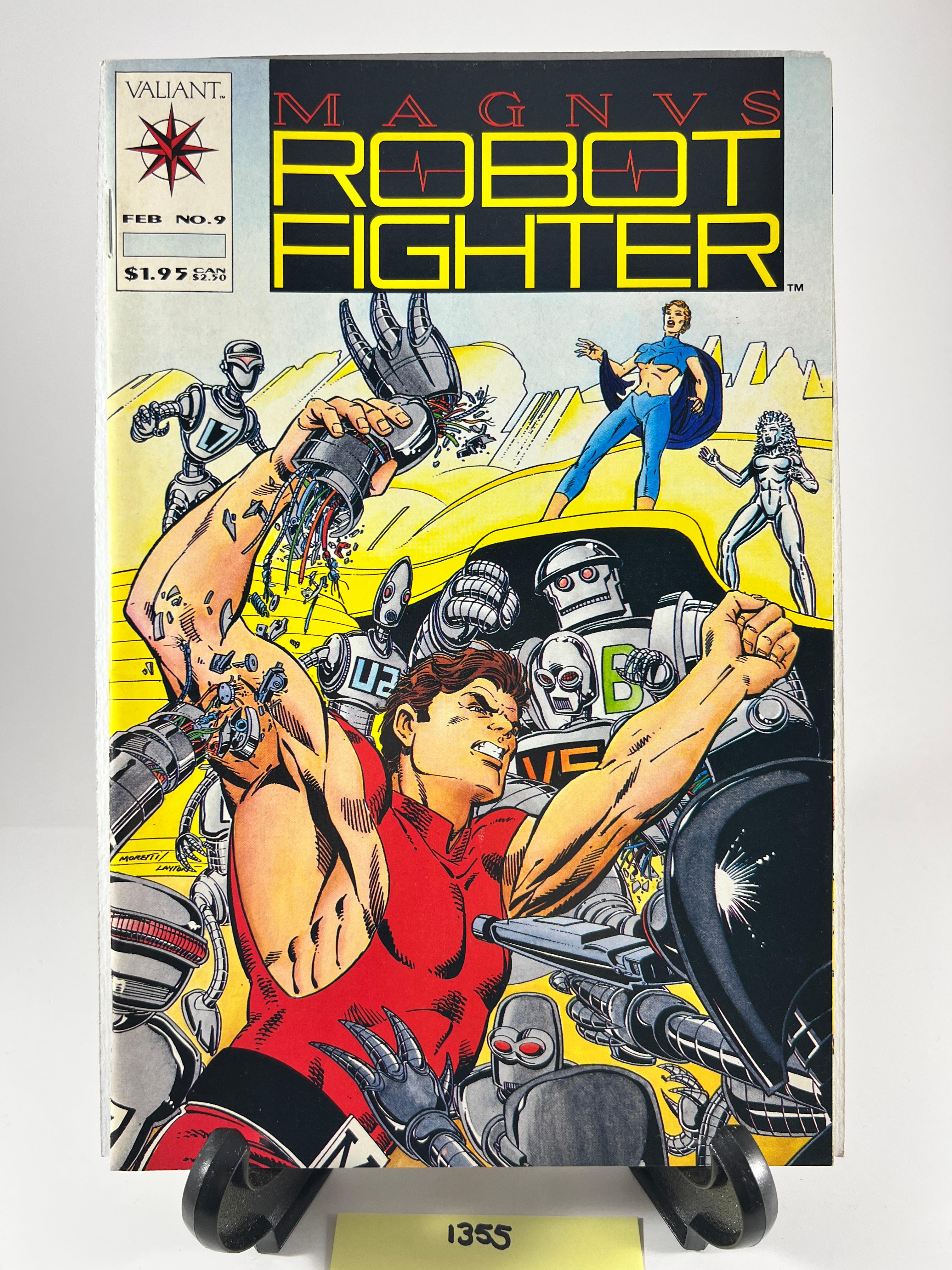 Magnus Robot Fighter #9 Comic Book  Valiant February 1992