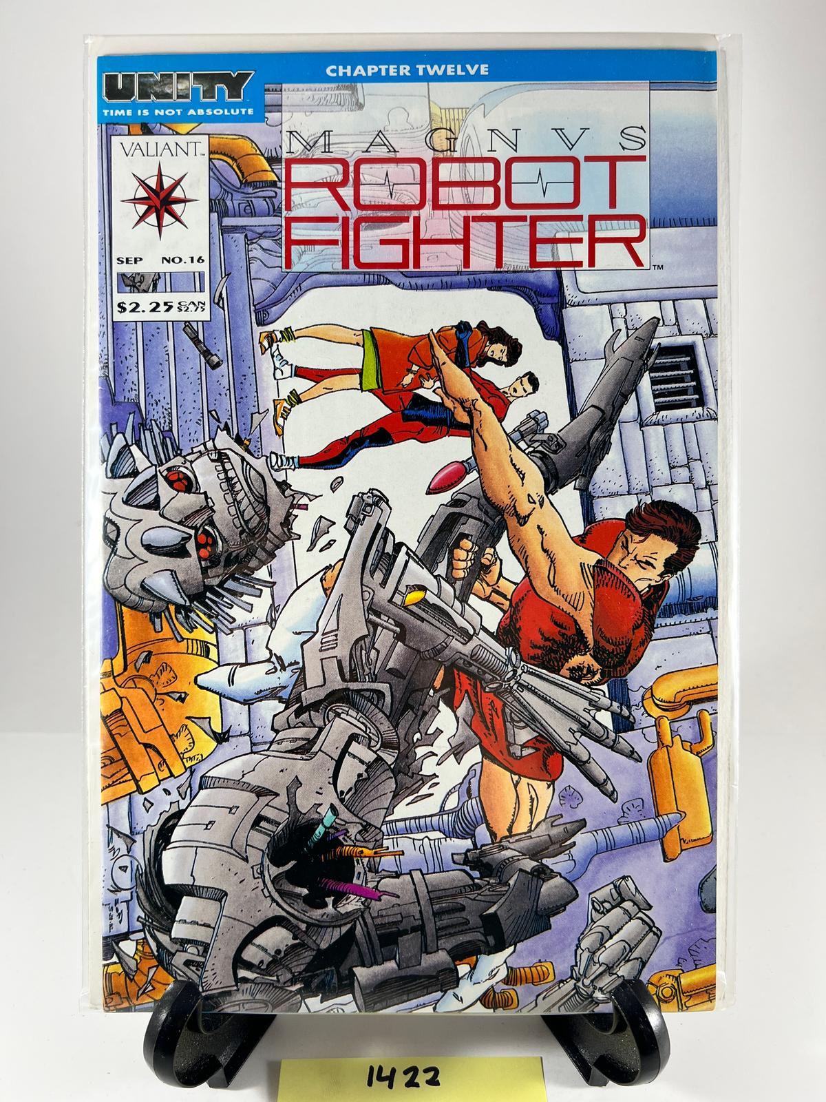 Magnus Robot Fighter No 16 Comic  Valiant September 1992