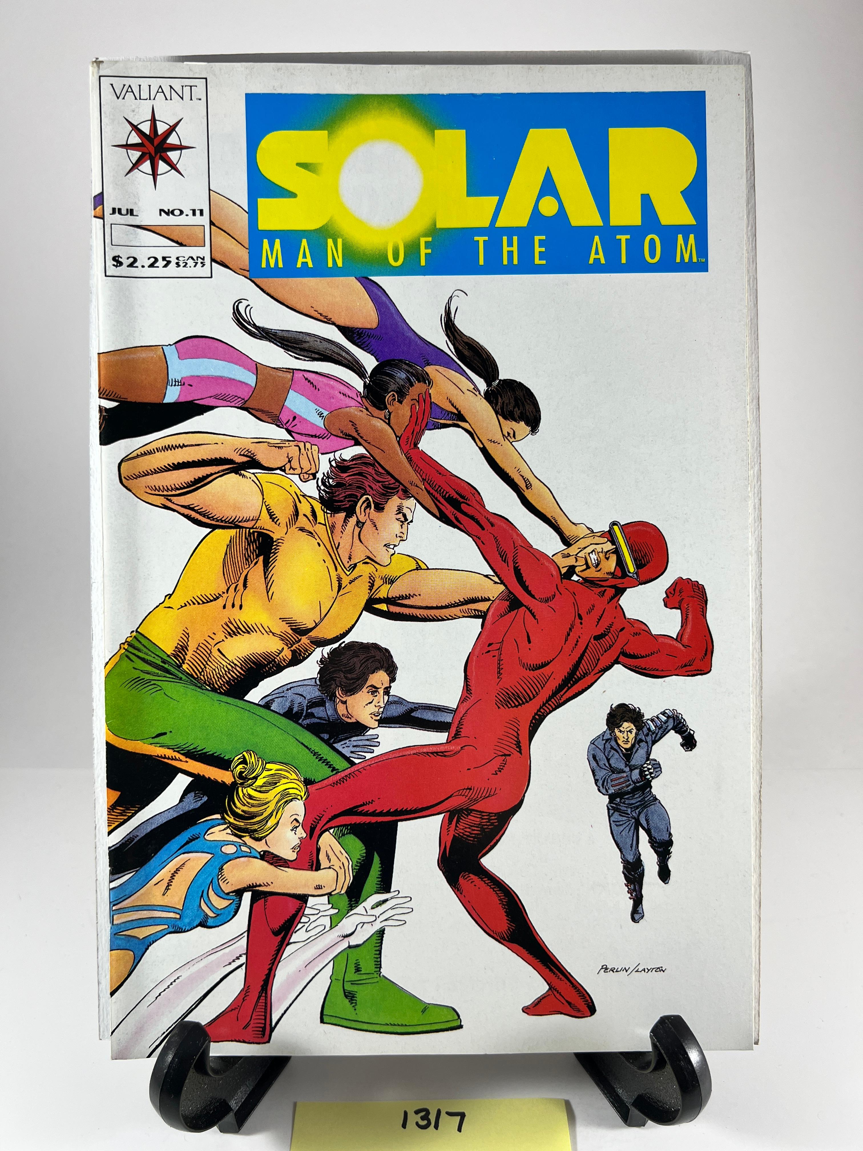 Solar Man of the Atom Issue 11  Valiant 1992 Comic Book