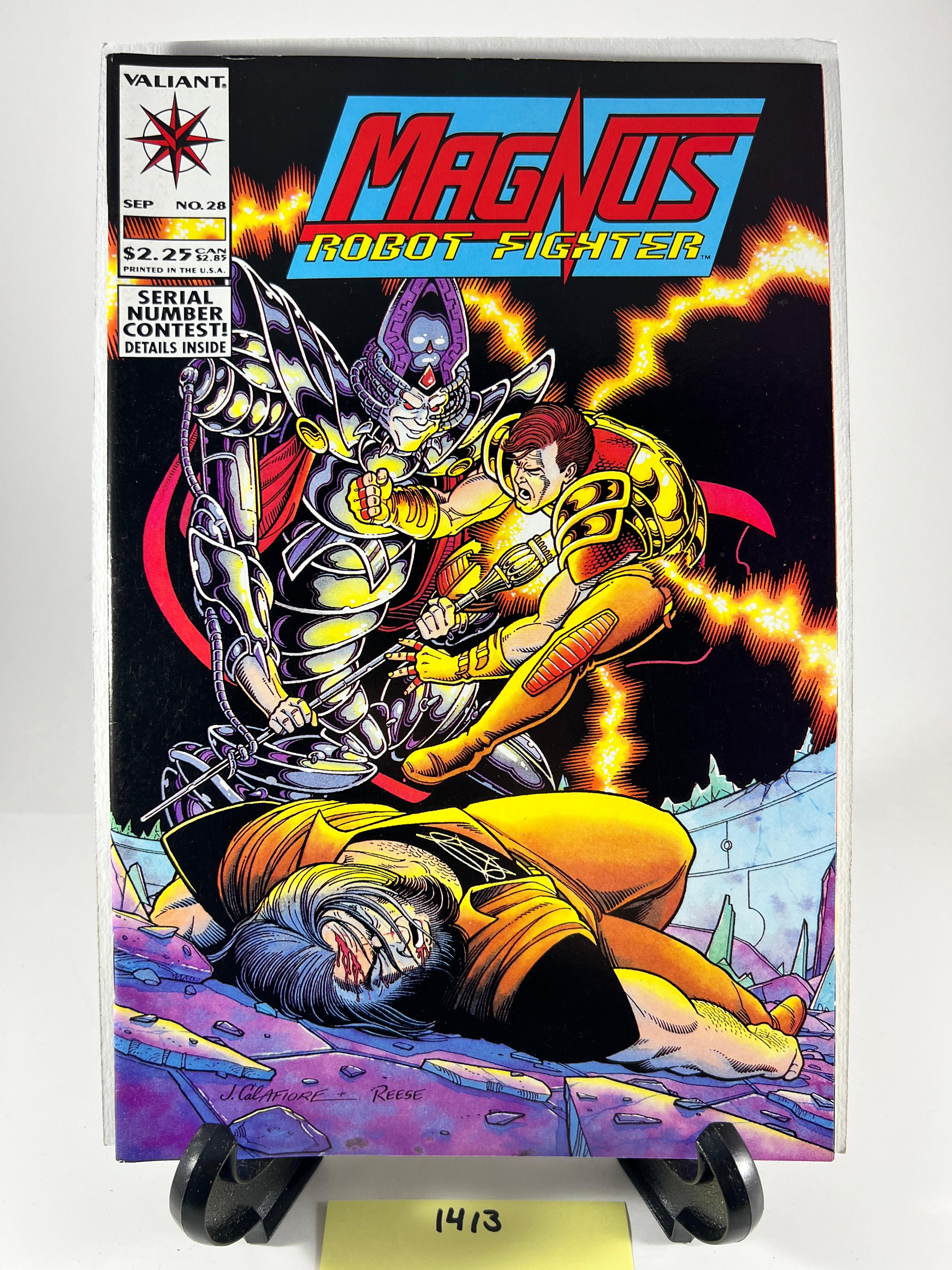Magnus Robot Fighter Comic No 28  Valiant 1993