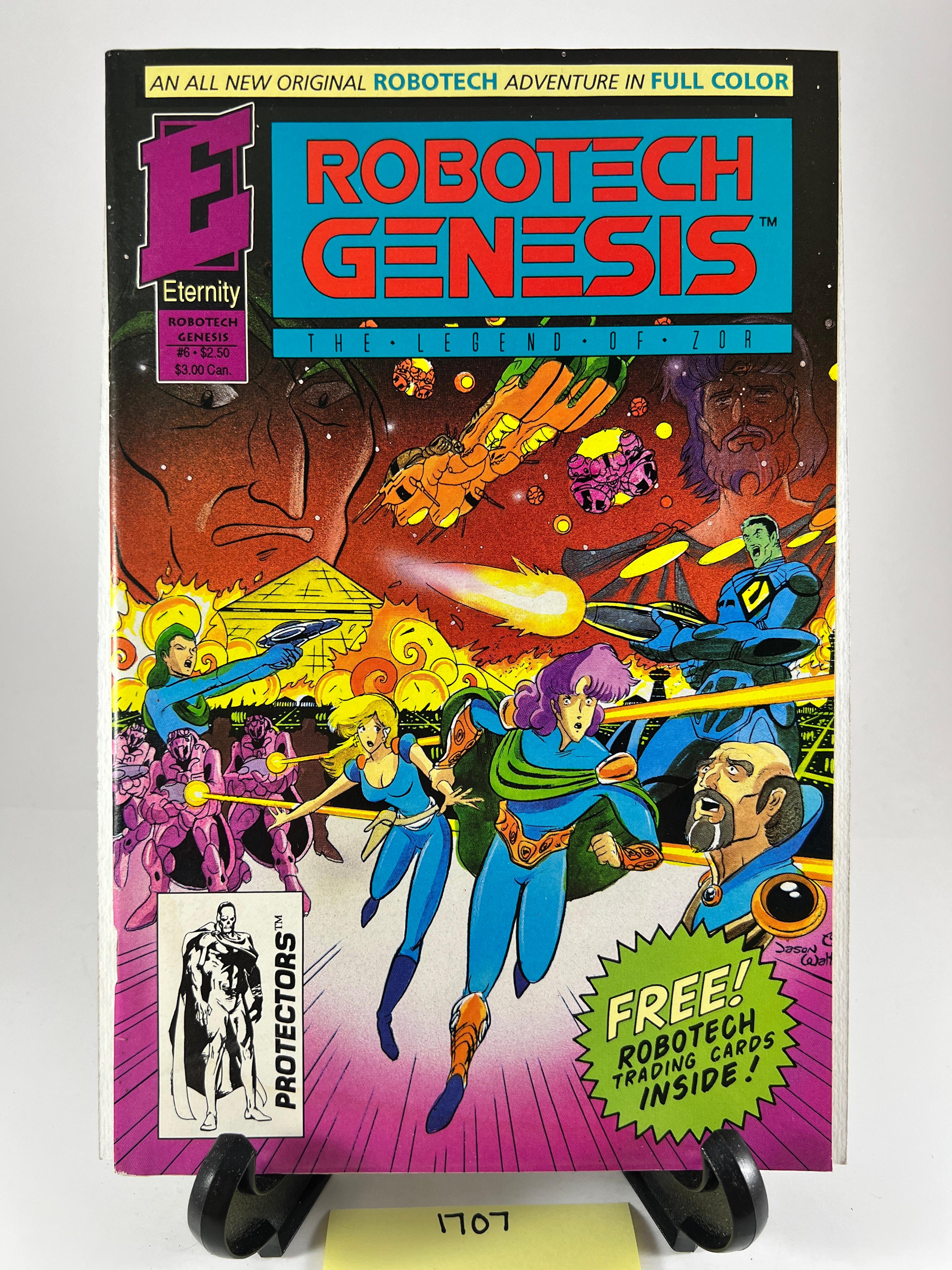 Robotech Genesis: The Legend of Zor #6 Publisher: Eternity