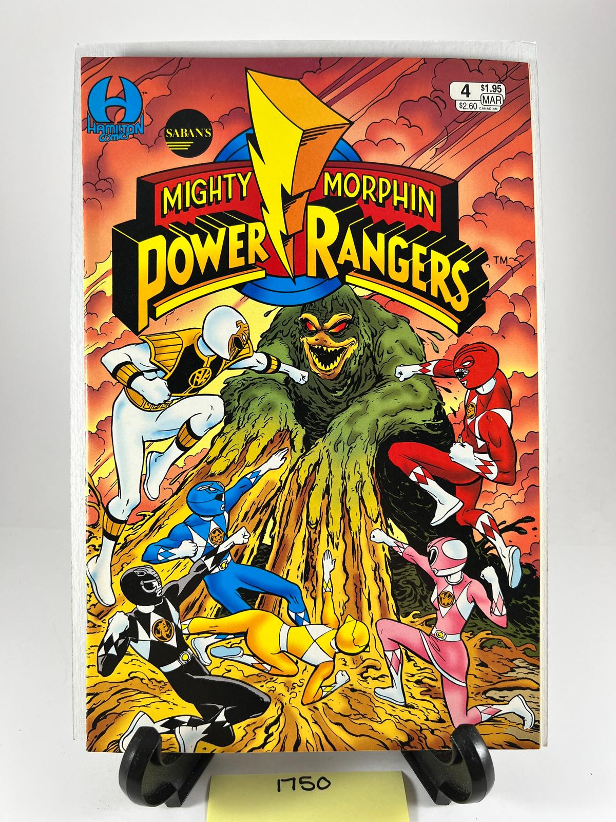 Mighty Morphin Power Rangers Issue No. 4 Comic  Hamilton Comics