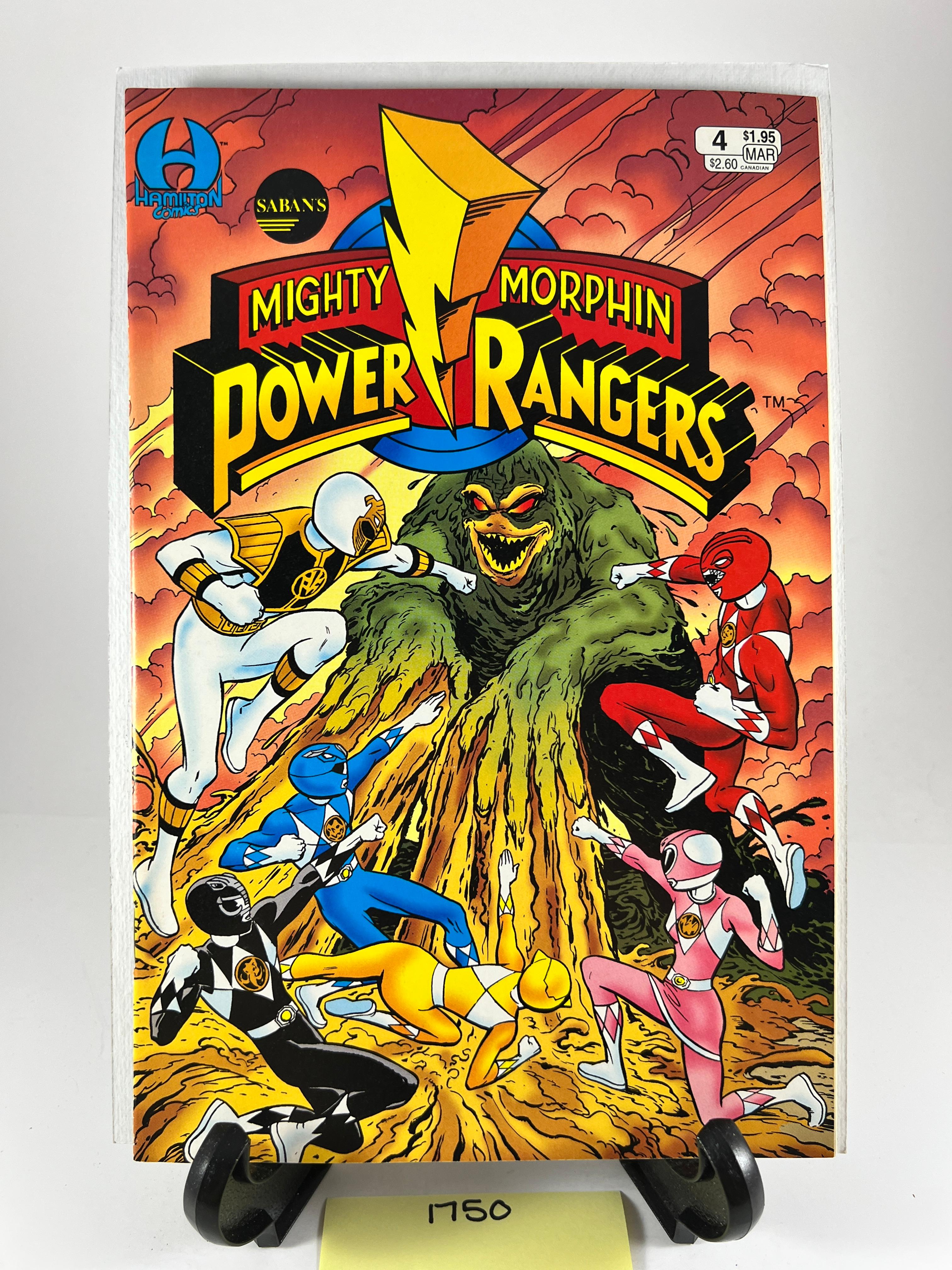 Mighty Morphin Power Rangers Issue No. 4 Comic  Hamilton Comics