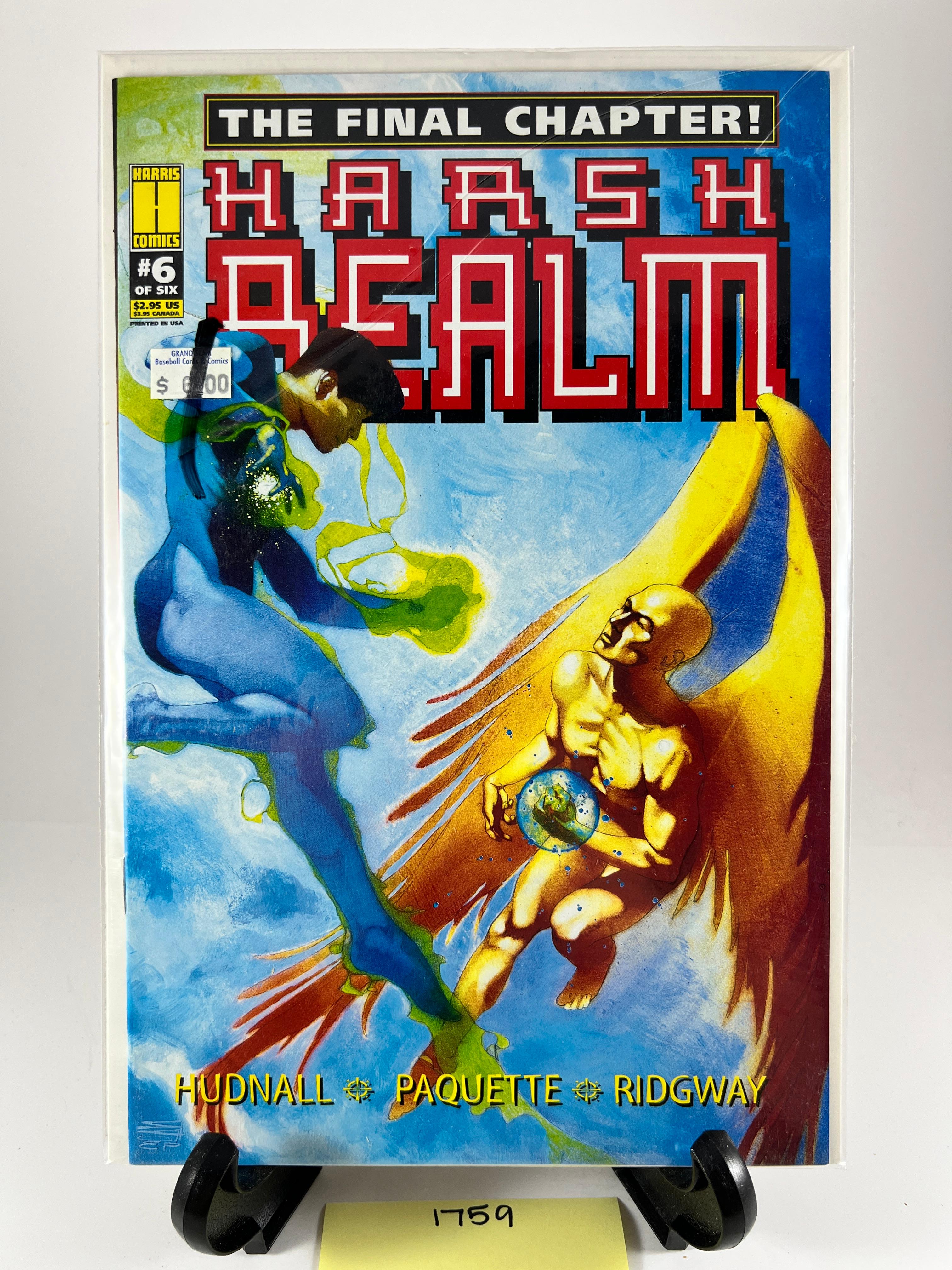 Harsh Realm: Issue #6 of 6 The Final Chapter Comic  Harris Comics