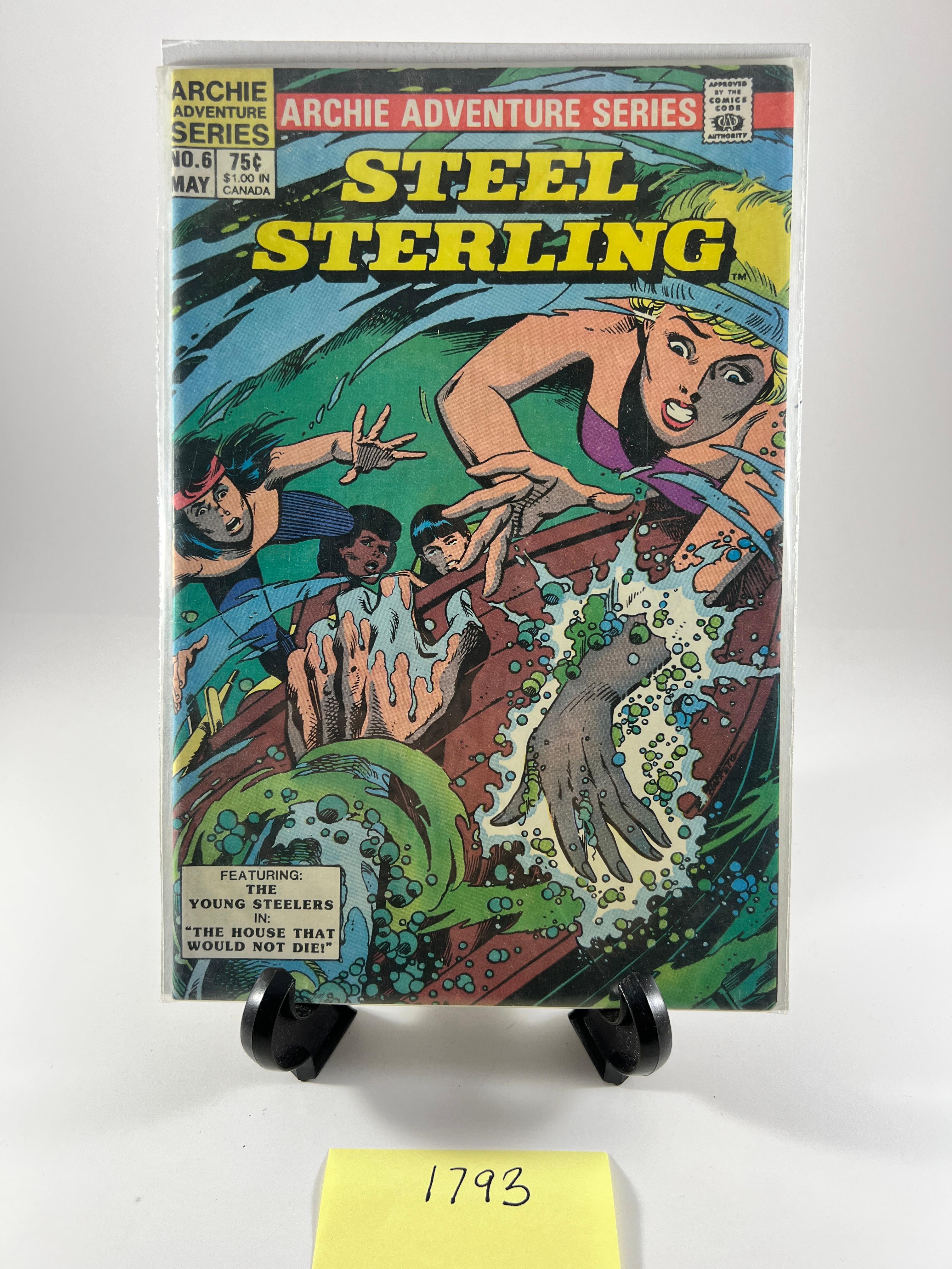 Steel Sterling Archie Adventure Series No. 6 May