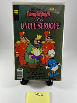 Walt Disney's The Beagle Boys vs. Uncle Scrooge Comic  Whitman 1856