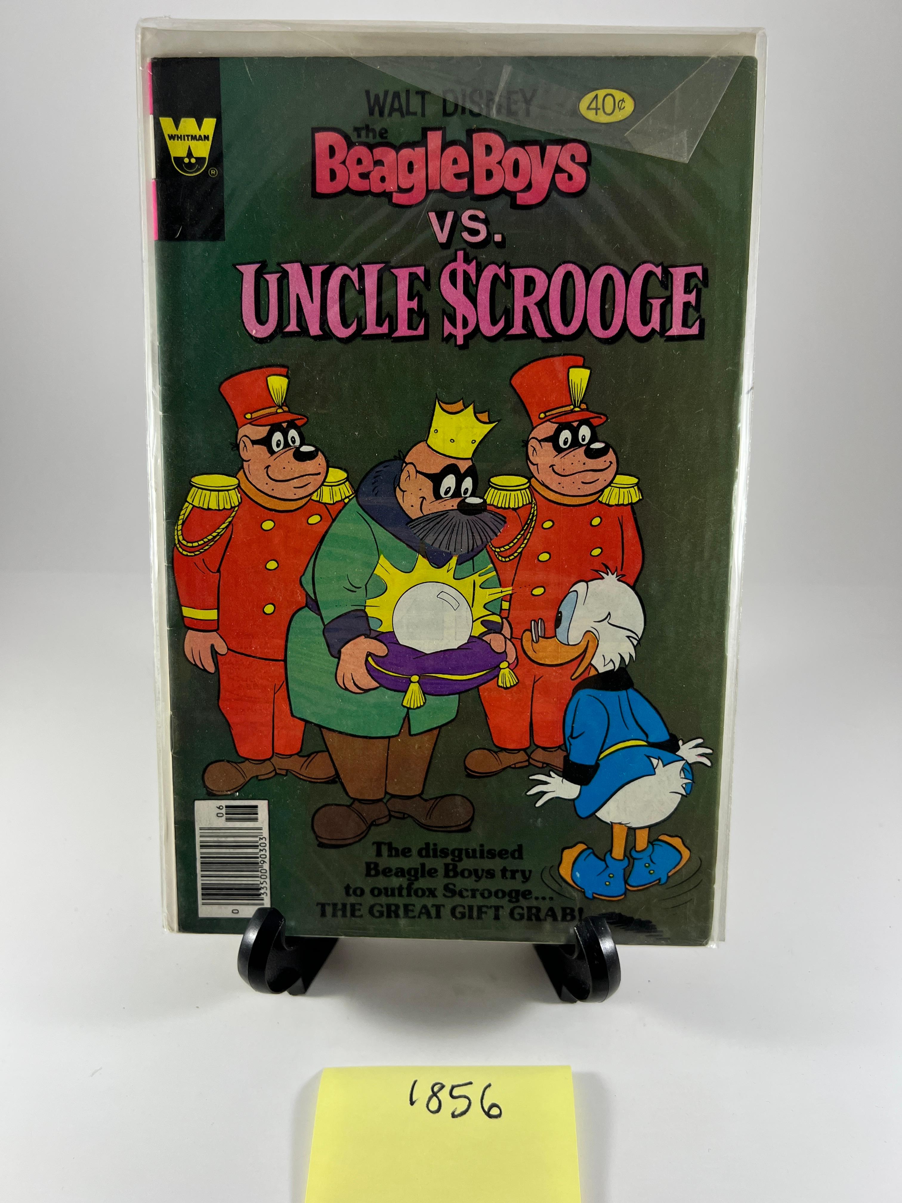 Walt Disney's The Beagle Boys vs. Uncle Scrooge Comic  Whitman 1856