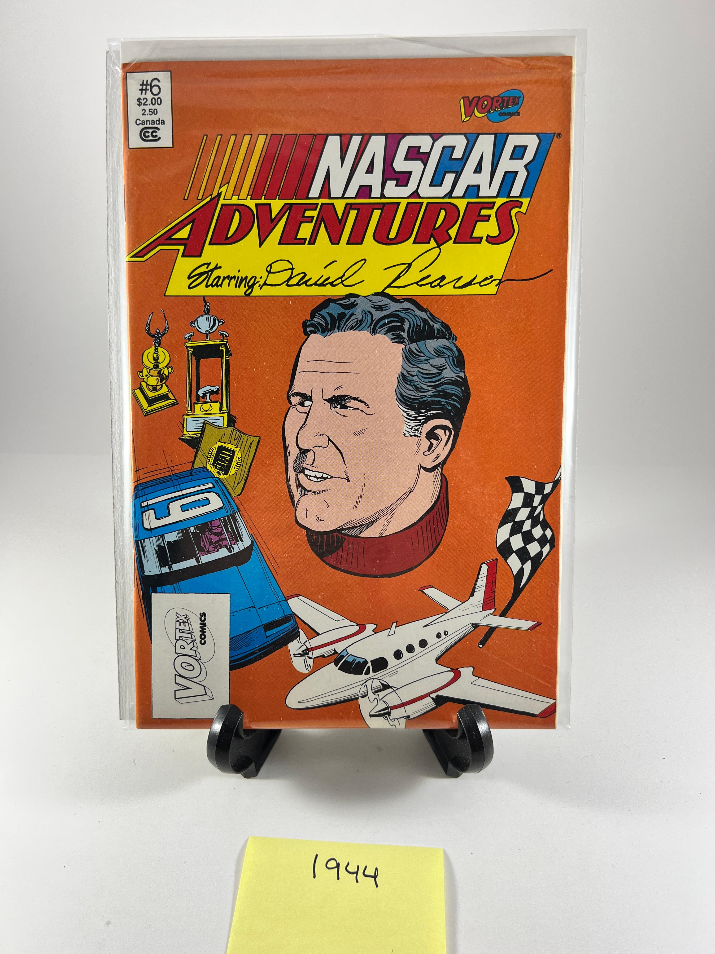 NASCAR Adventures #6 Starring David Pearson  Vortex Comics