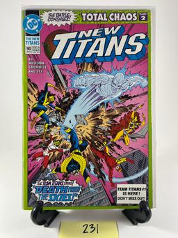 The New Titans #90 Comic  DC Comics Total Chaos Part 2