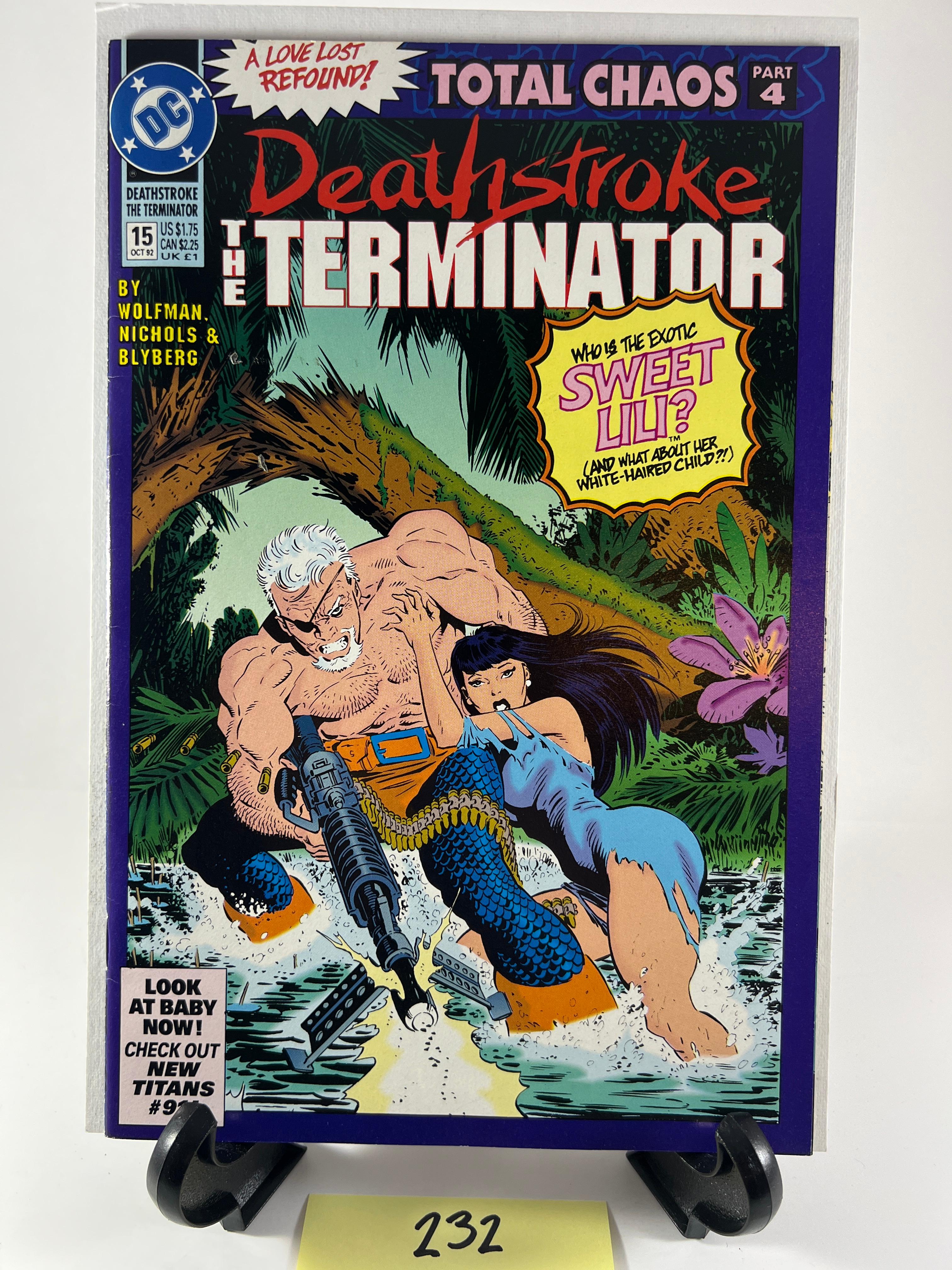 Deathstroke the Terminator #15  DC Comics 1992