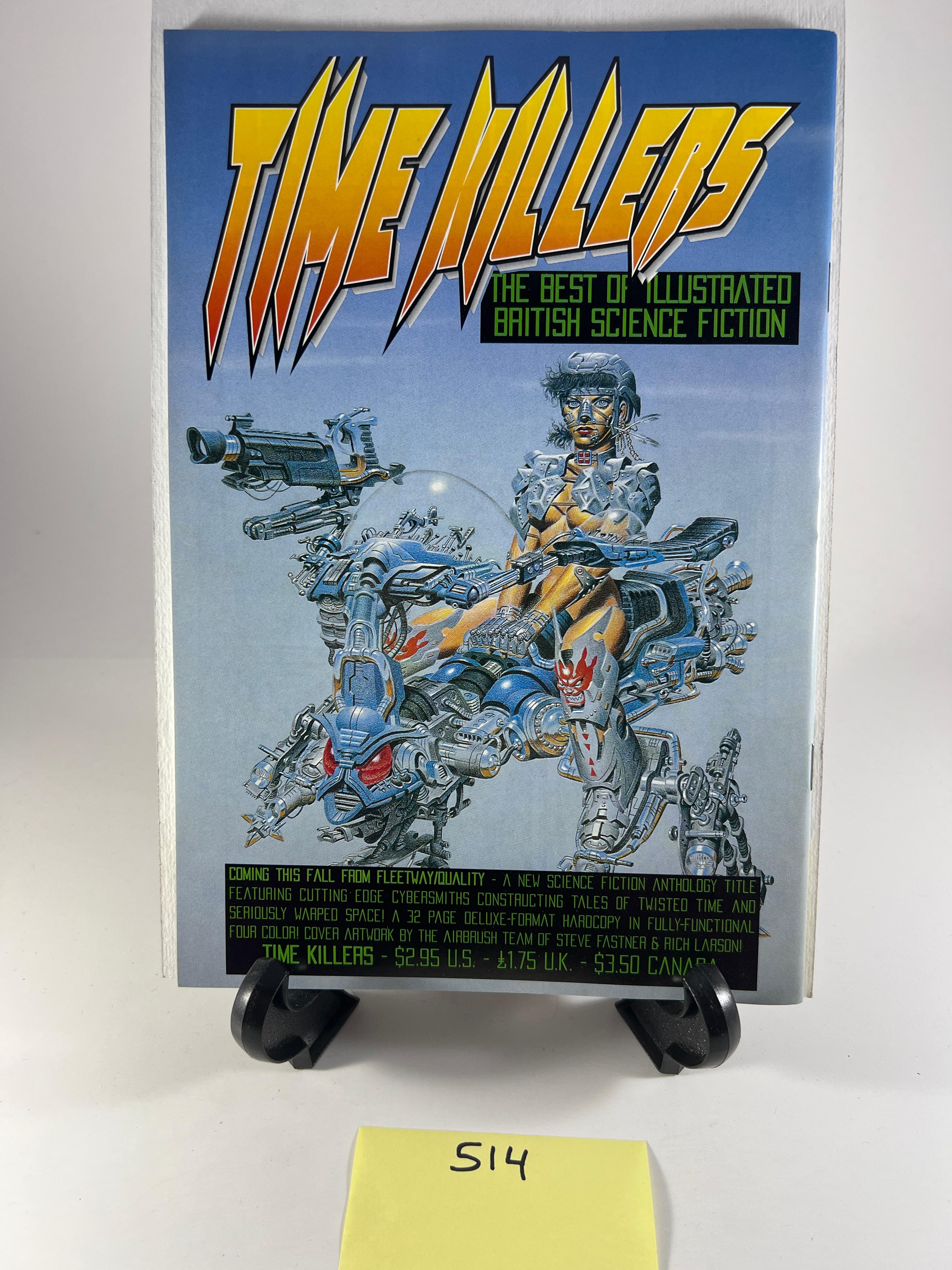 Dare The Impossible Comic Book  Fleetway Quality DARE 10