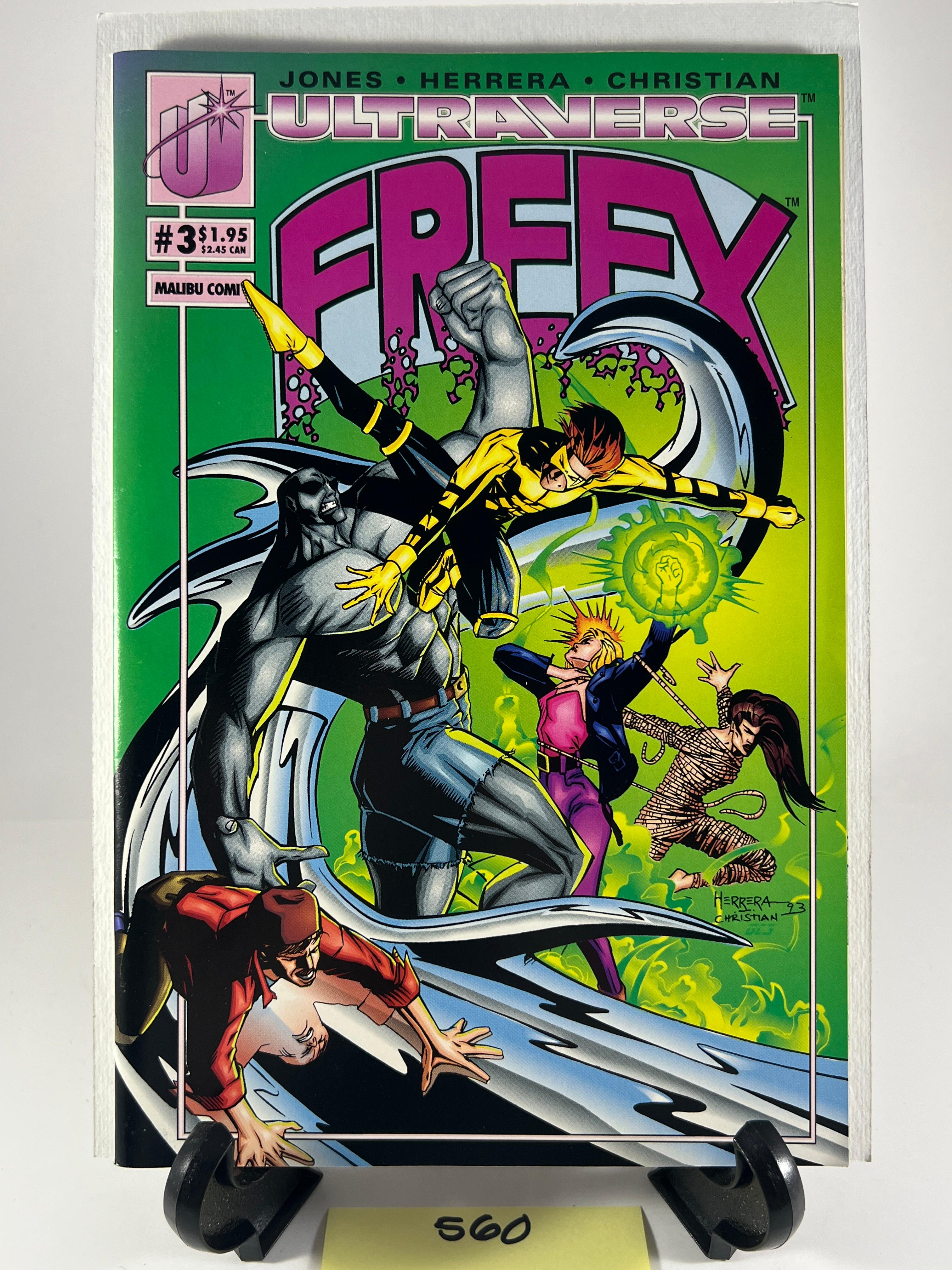 Ultraverse Freex Issue #3 Malibu Comics