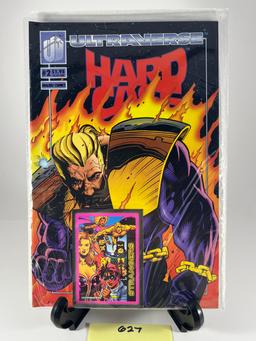 ** Hardcase Issue 2 Malibu Comics with Strangers Trading Card