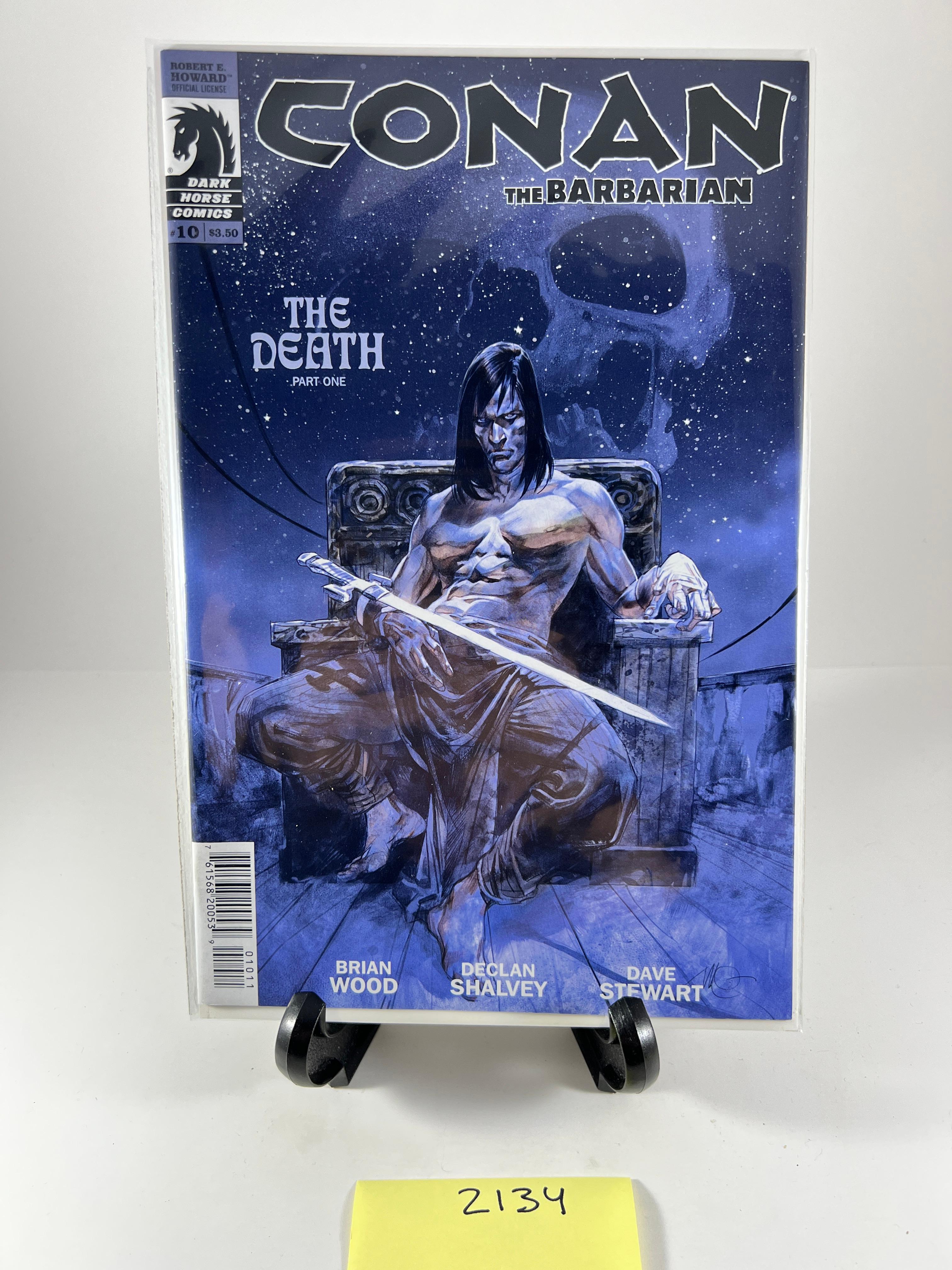 Dark Horse Comics Conan the Barbarian #10 The Death Part One by Brian Wood