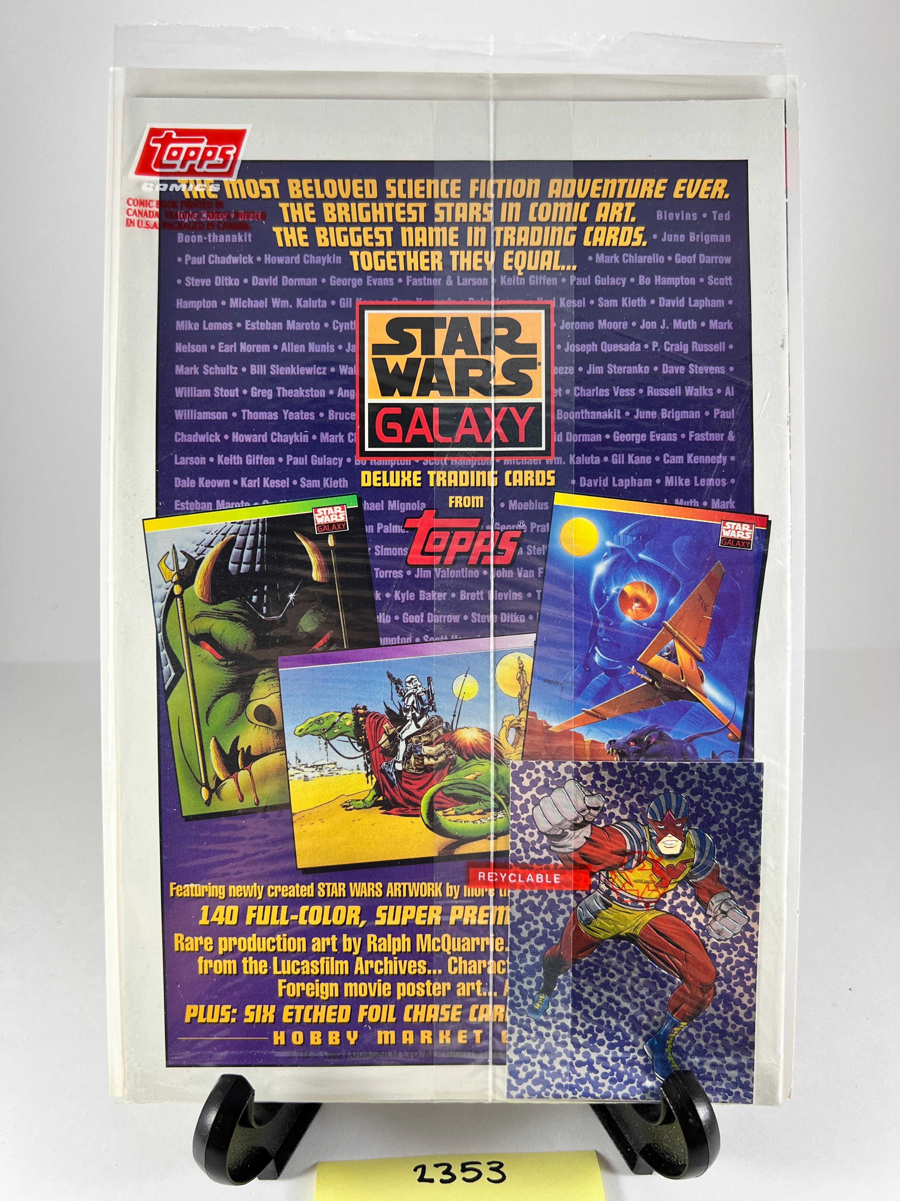Captain Glory #1 Super Deluxe Kirbychrome Edition (1993) - by Topps Comics