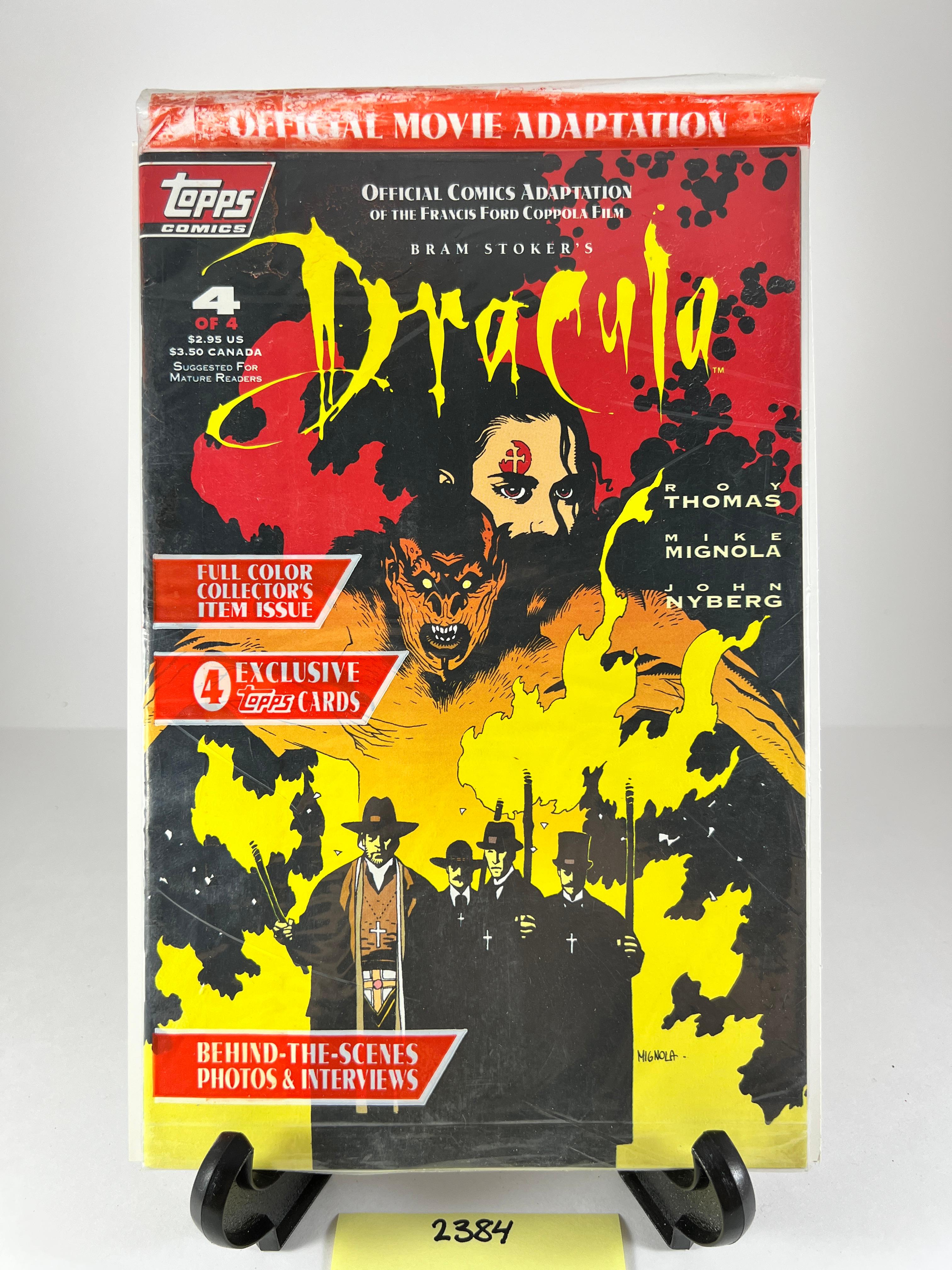 Bram Stoker's Dracula Official Movie Adaptation #4 (4 of 4) - Topps Comics