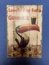Guiness wooden sign