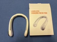 Leafless hanging neck fan