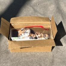 Plush Tiger with Adoption Certificate