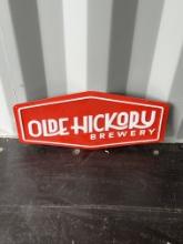 Olde Hickory Brewery Metal Sign