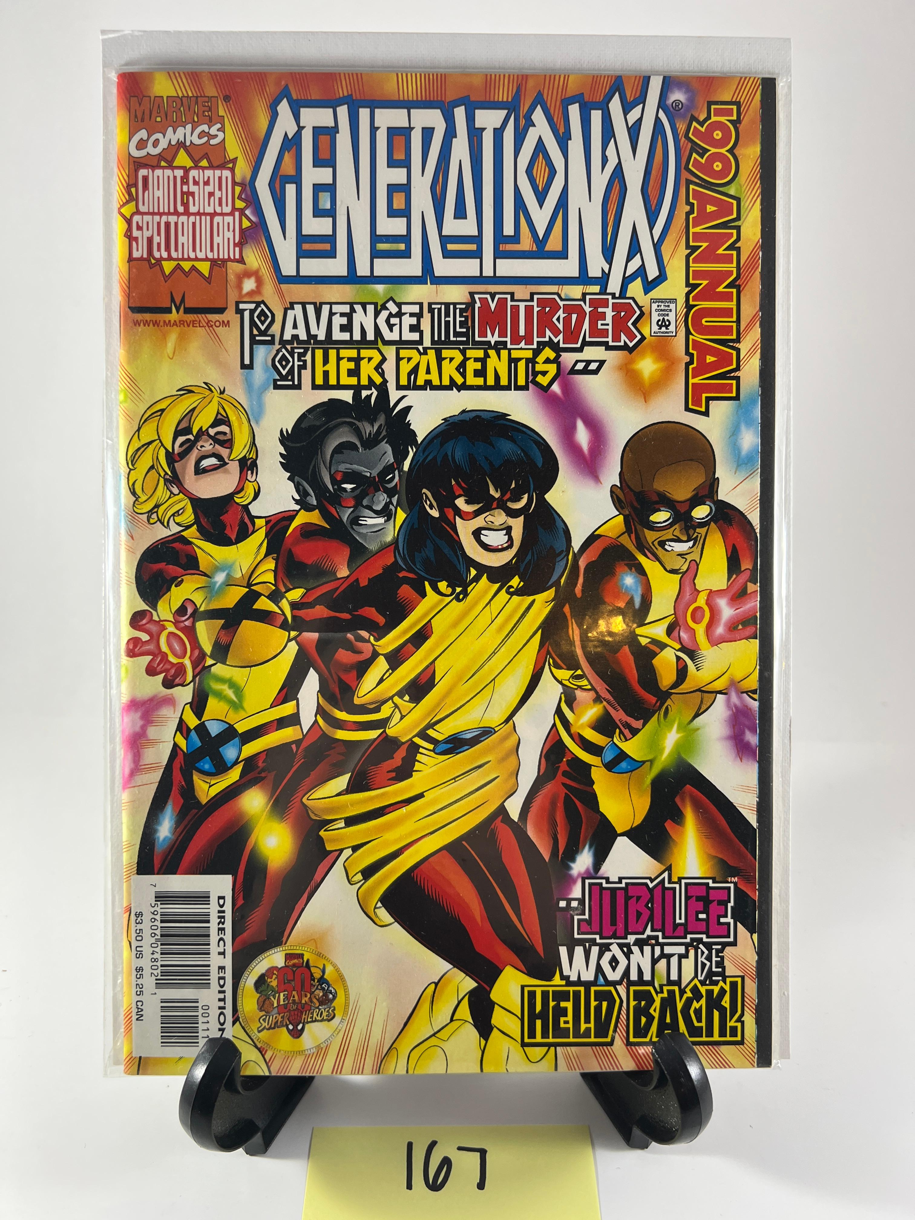 Generation X Annual #1999 Comic Book Marvel Comics