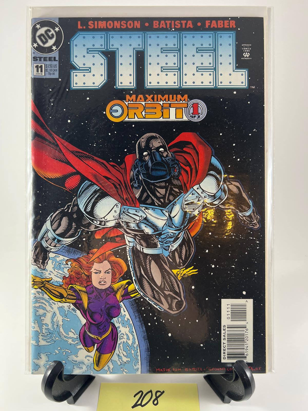 Steel #11 Maximum Orbit DC Comics