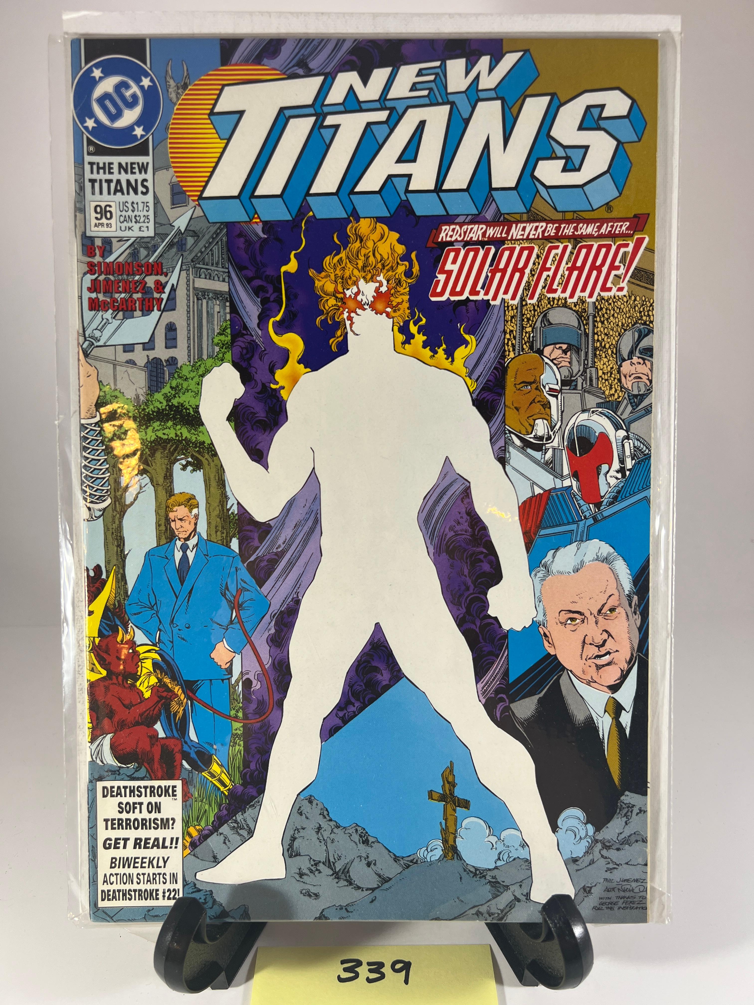 New Titans Issue #96  DC Comics Apr 1993