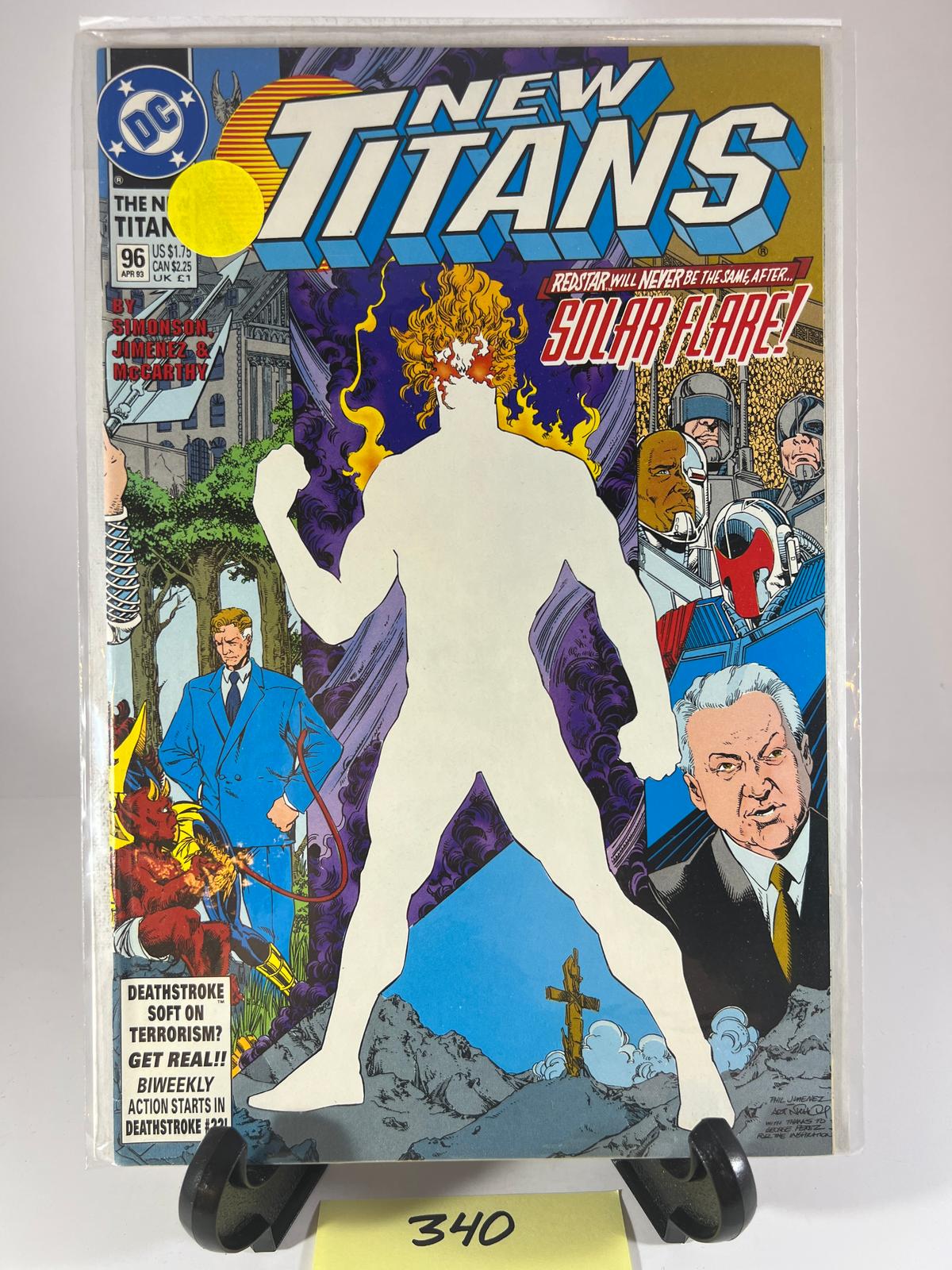 New Titans Comic Issue 96