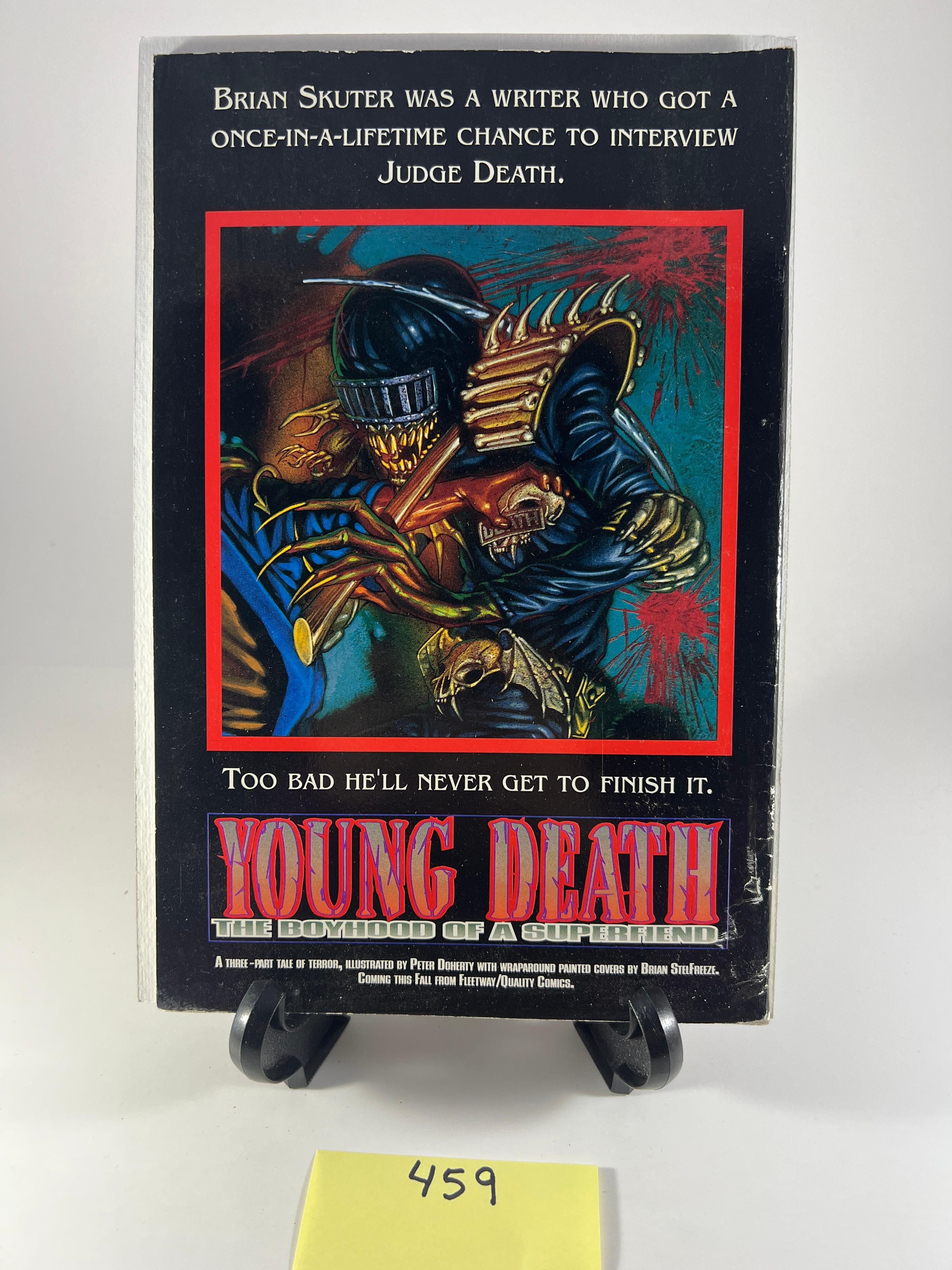 Dredd & Buried Necropolis The Judge Death Invasion Issue #7 Fleetway Quality Comics 1991