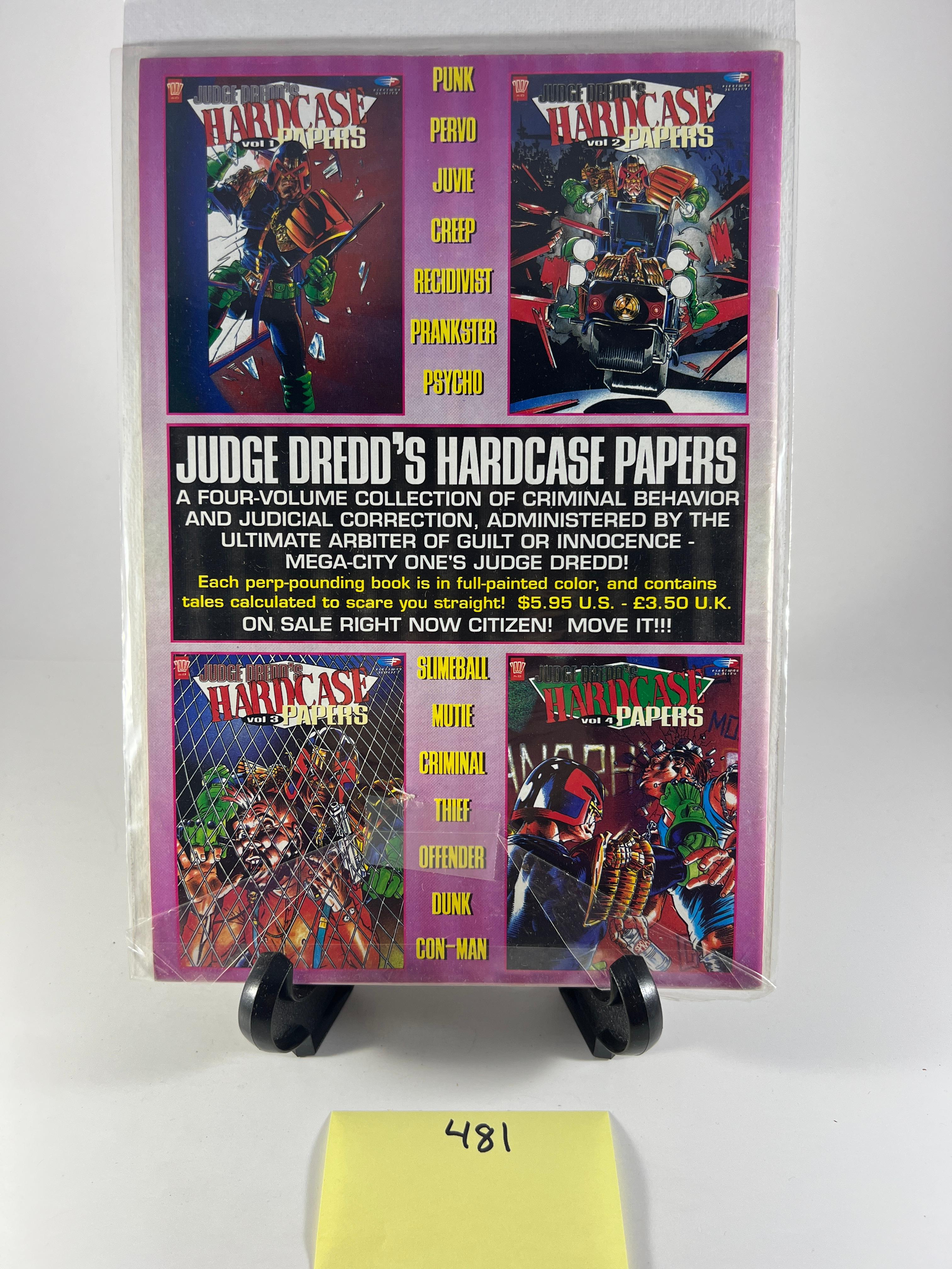 Cyber Crush Robots in Revolt Issue #5  Fleetway Quality