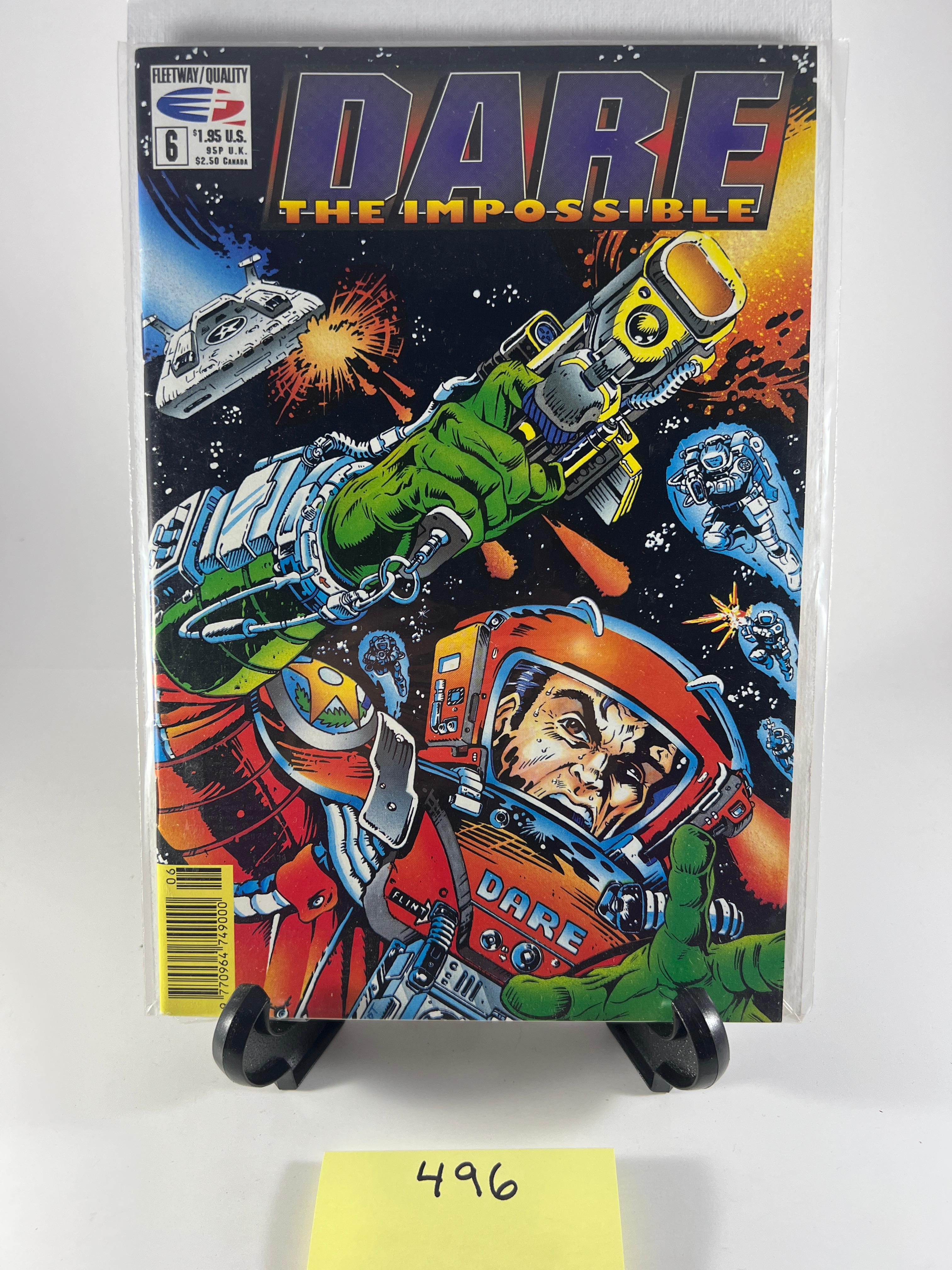 Dare The Impossible Comic Issue 6 Fleetway Quality