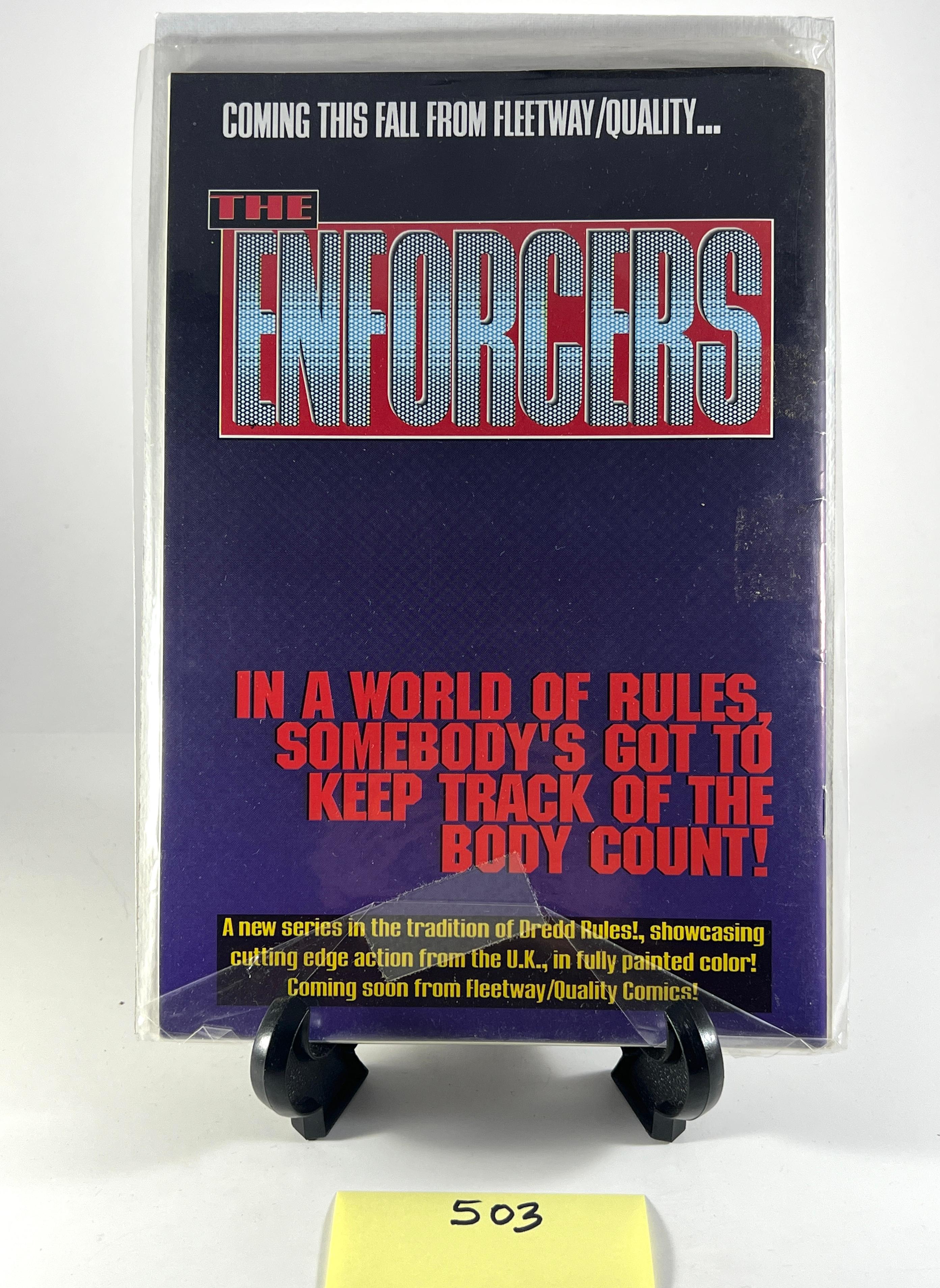** Dare The Impossible Issue #7  Fleetway Quality