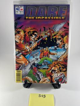 ** Dare The Impossible Issue #7  Fleetway Quality