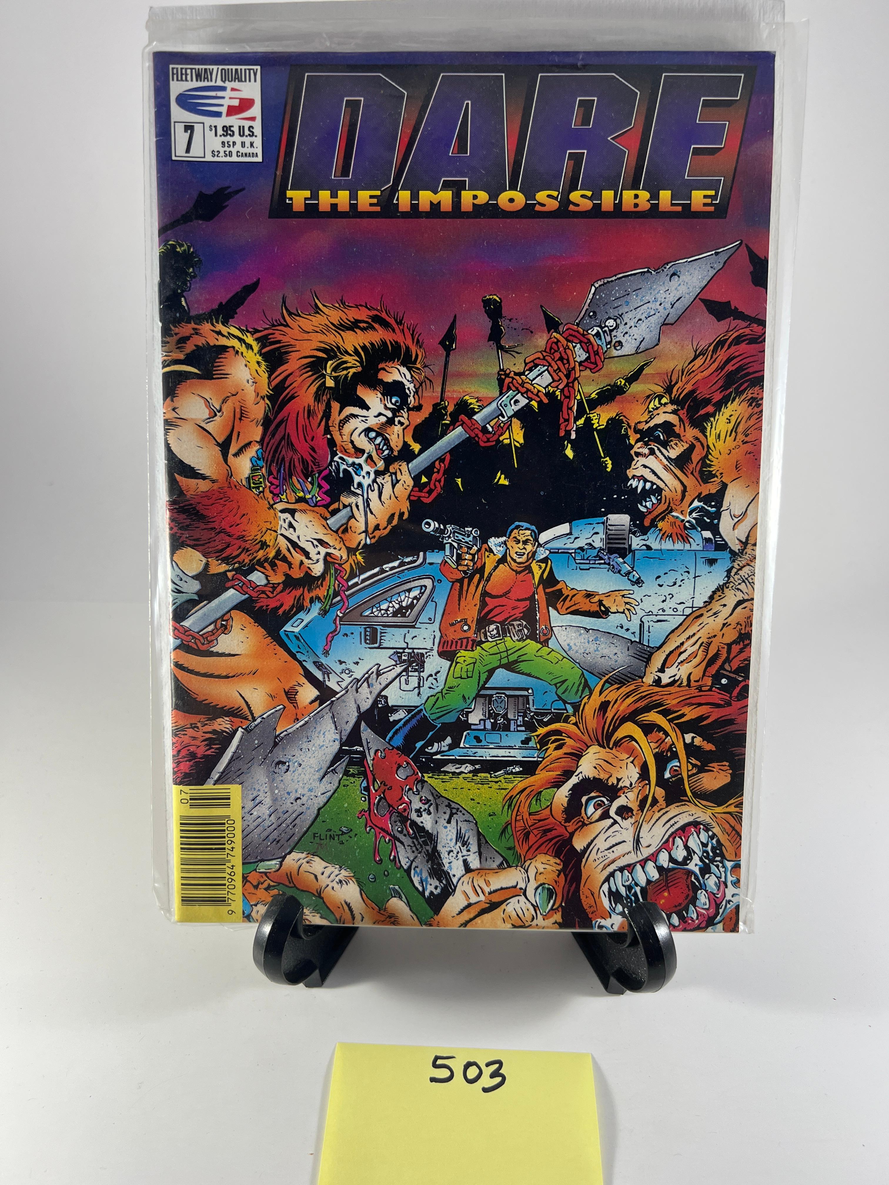 ** Dare The Impossible Issue #7  Fleetway Quality