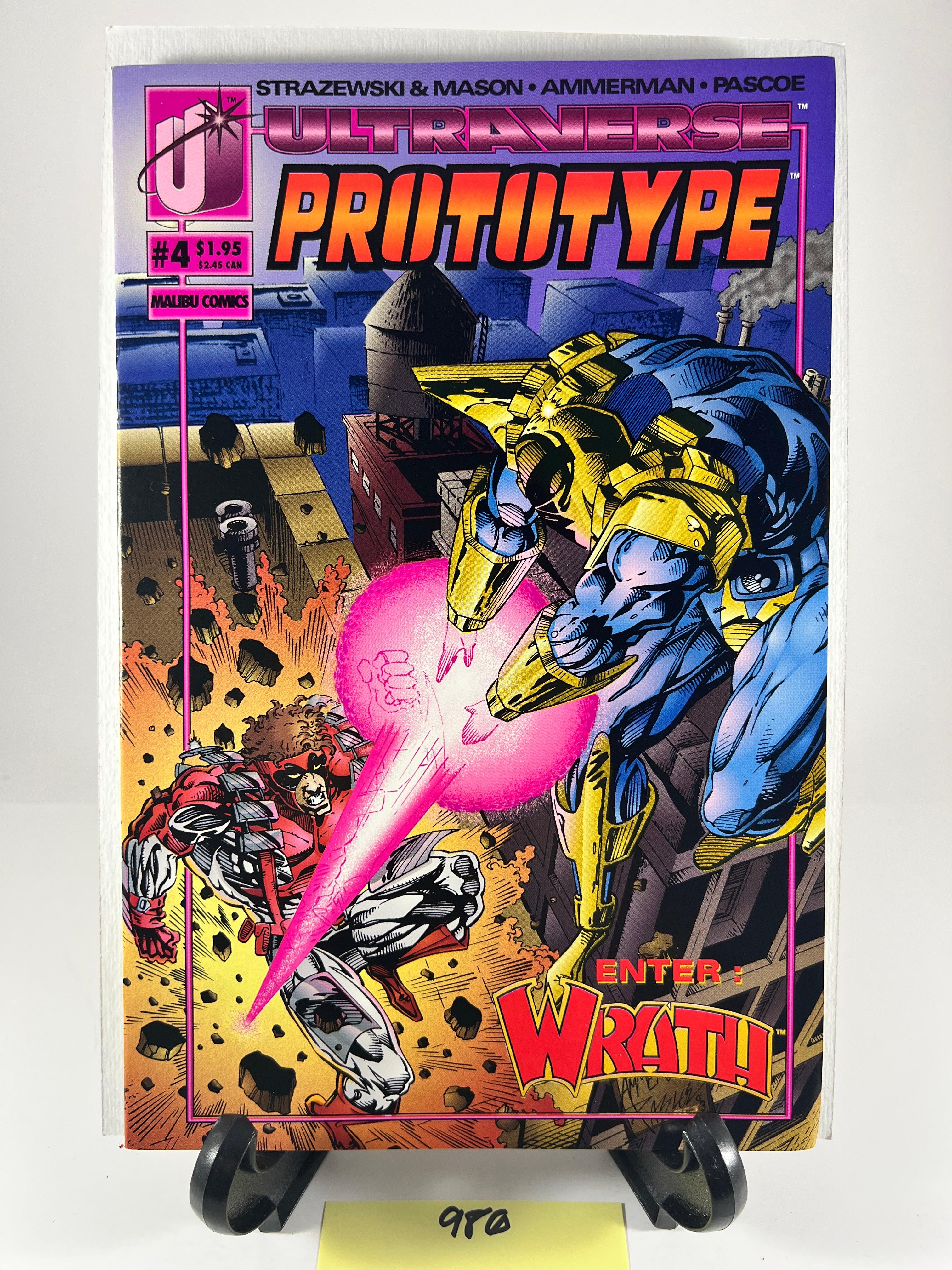 Ultraverse Prototype #4 Enter Wrath  Malibu Comics