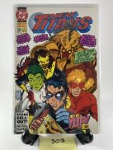 New Titans issue #93 comic book published by DC Comics in 1992
