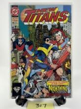 New Titans Comic Book Issue #95 DC Comics