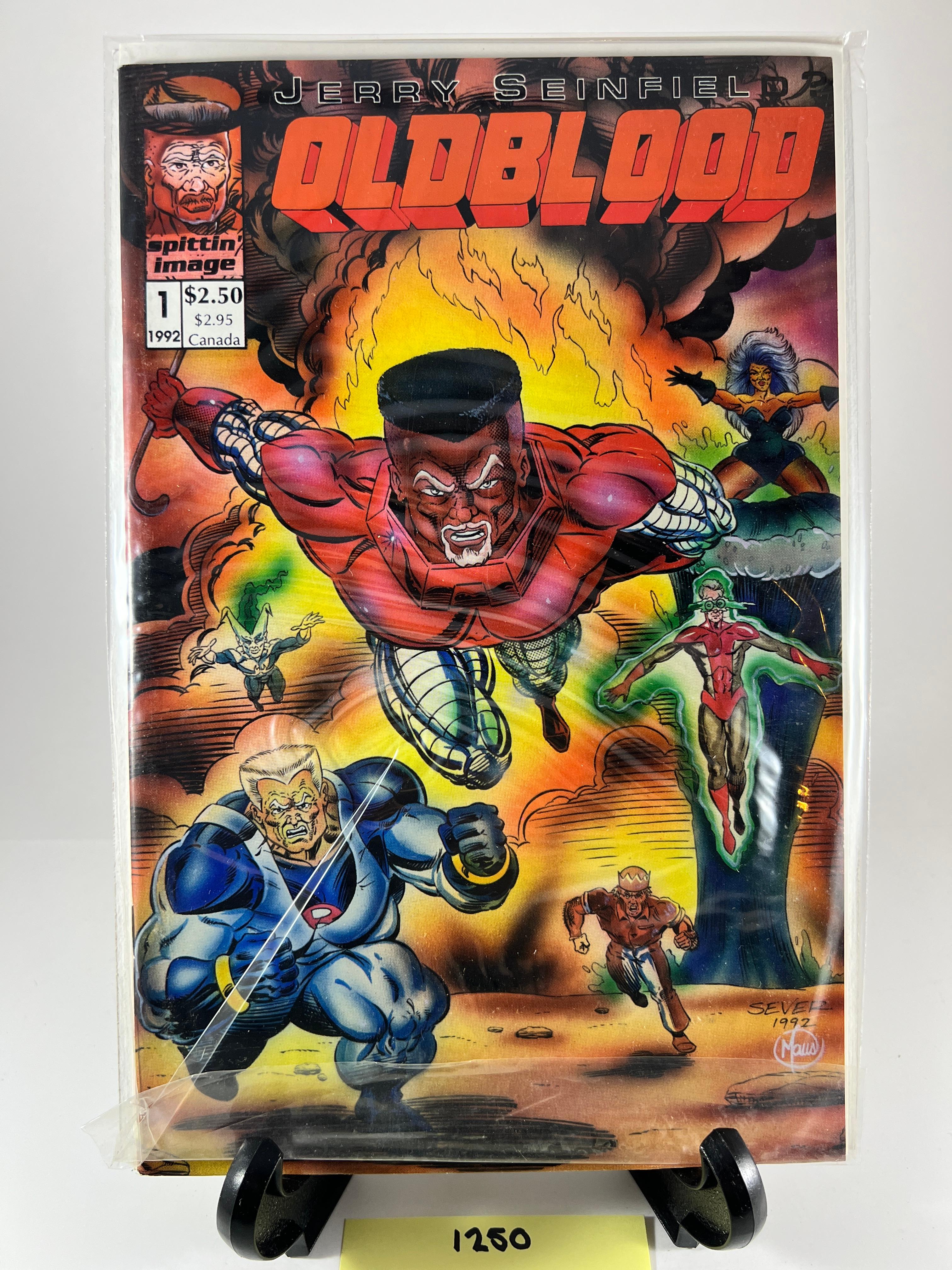 Oldblood #1  Pittsin Image 1992 Comic Book
