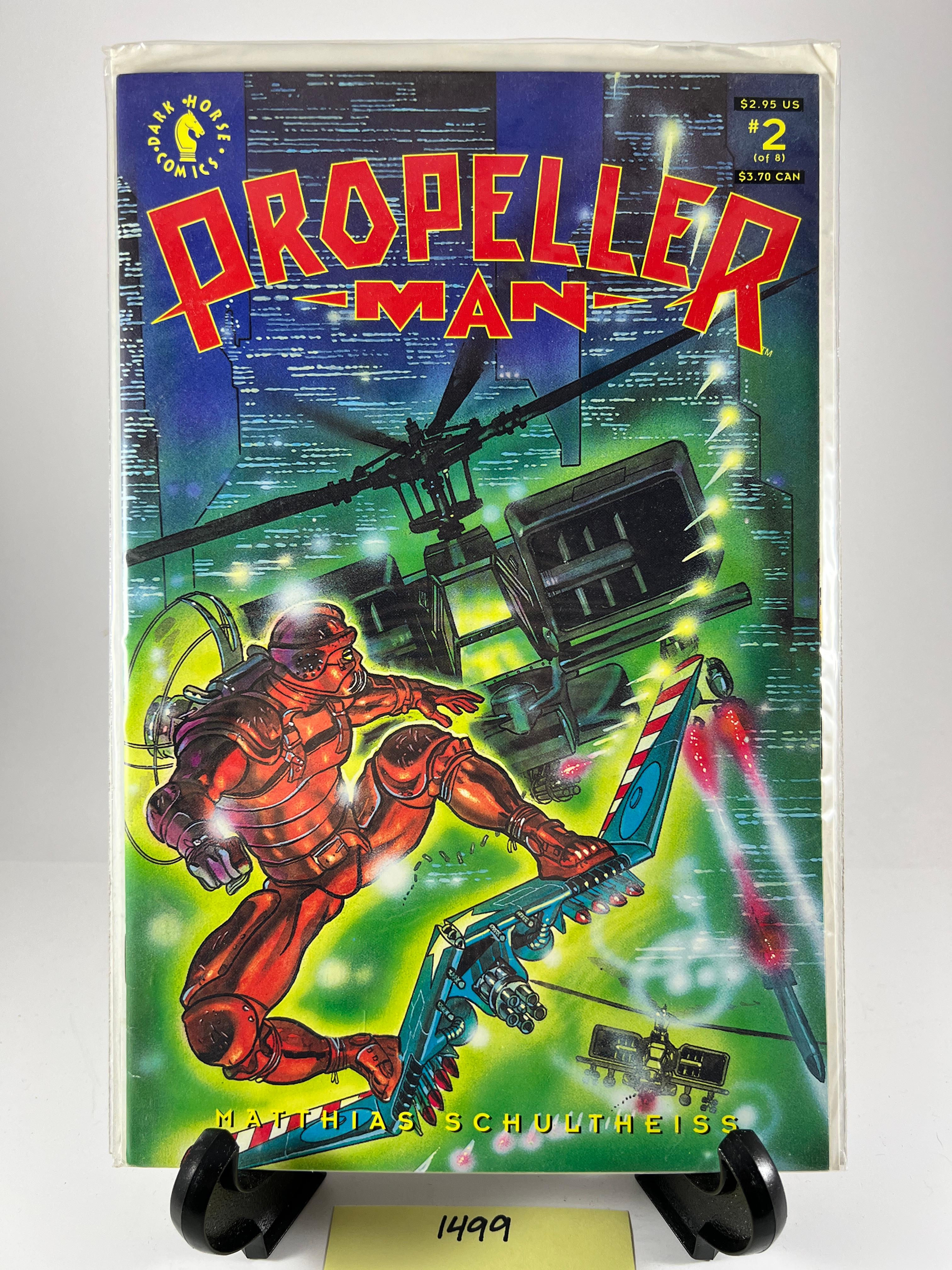 Propeller Man #2  Dark Horse Comics Matthias Schultheiss